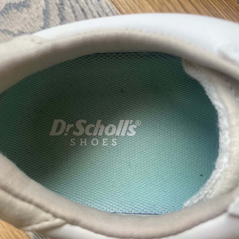 Dr. Scholl's Time Off Sneakers Women's 7 White Platform Lace Up Casual - Picture 6 of 7